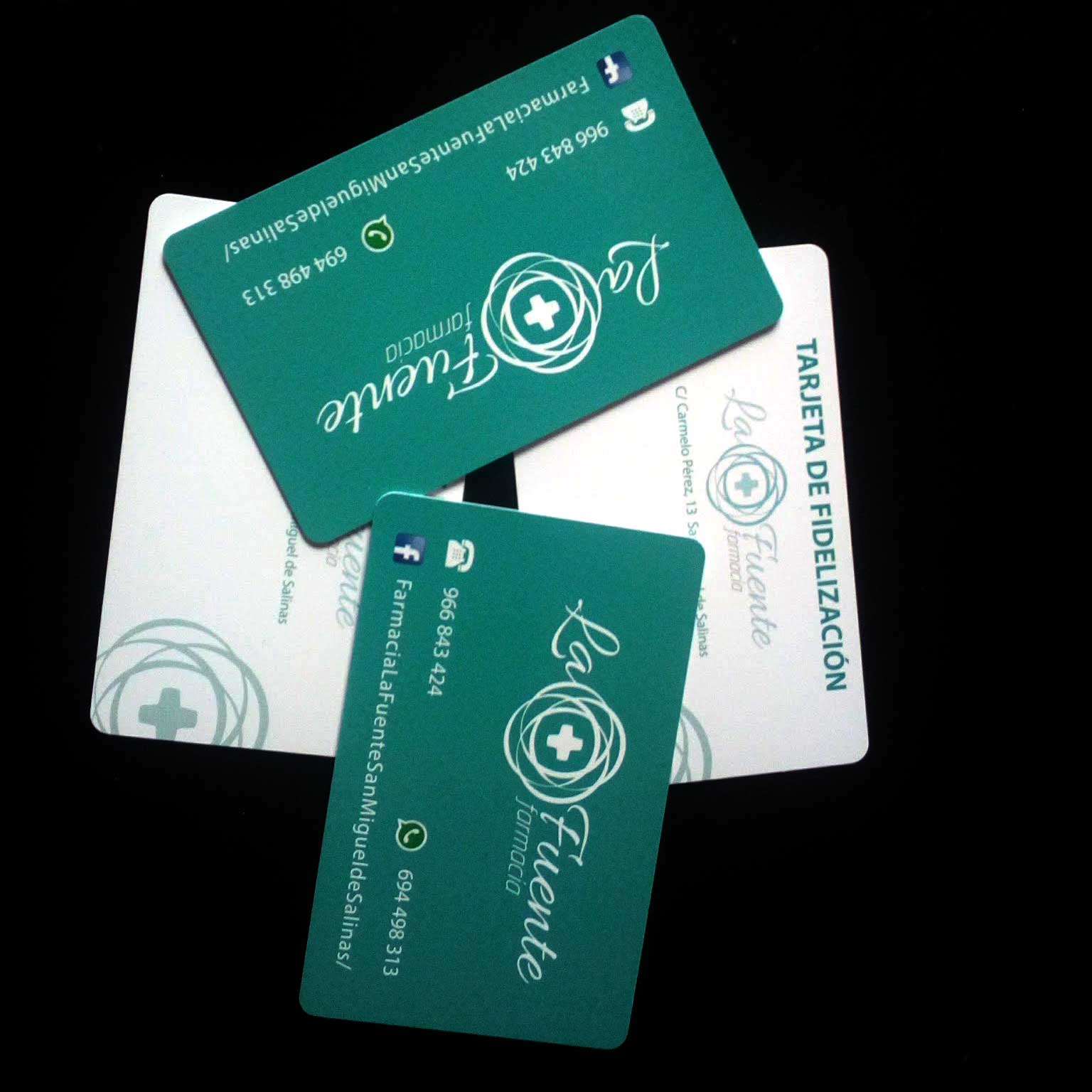 Tarjetas de PVC