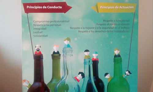 Diseño de carteles de las políticas de reconocimiento